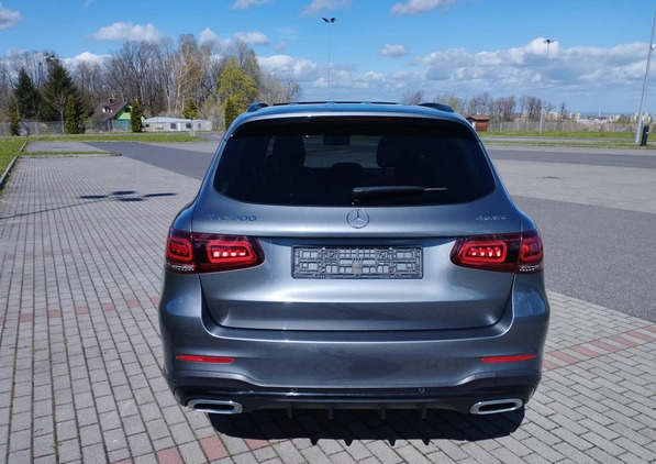 Mercedes-Benz GLC cena 209900 przebieg: 77500, rok produkcji 2021 z Biała małe 79